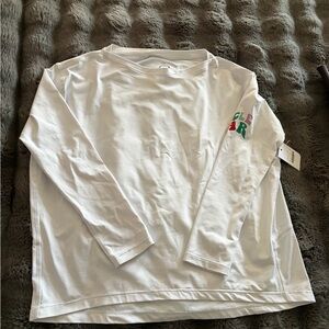 Cyclebar White Long Sleeve Tee